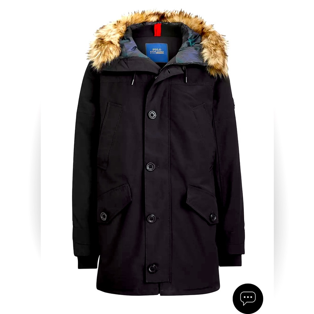 Polo Ralph Lauren
Faux Fur Trim Down Parka